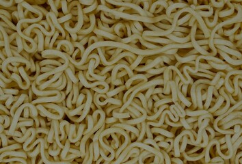 boiled pasta close-up