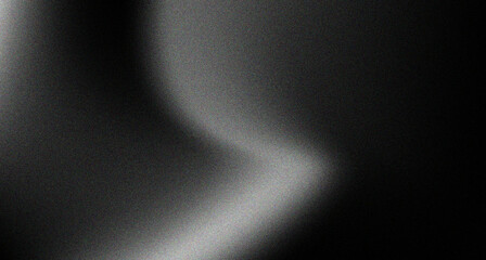 Grey monochrome grainy black gradient background for design