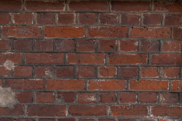 Obraz premium view of the old brick wall