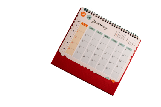 November 2024 calendar. Page of the annual business desk month calendar isolated on transparent png - Powered by Adobe