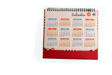 November 2024 calendar. Page of the annual business desk month calendar isolated on transparent png