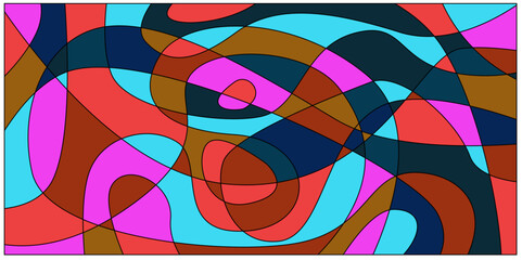 Obraz premium Liquid abstract design. background abstract liquid vector