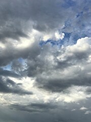 Obraz premium photo of the clouds before the storm