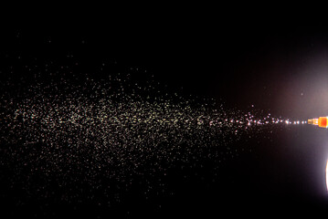 spray water drop droplet steam fog air