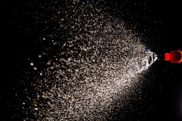 Fototapeta premium spray water drop droplet steam fog air