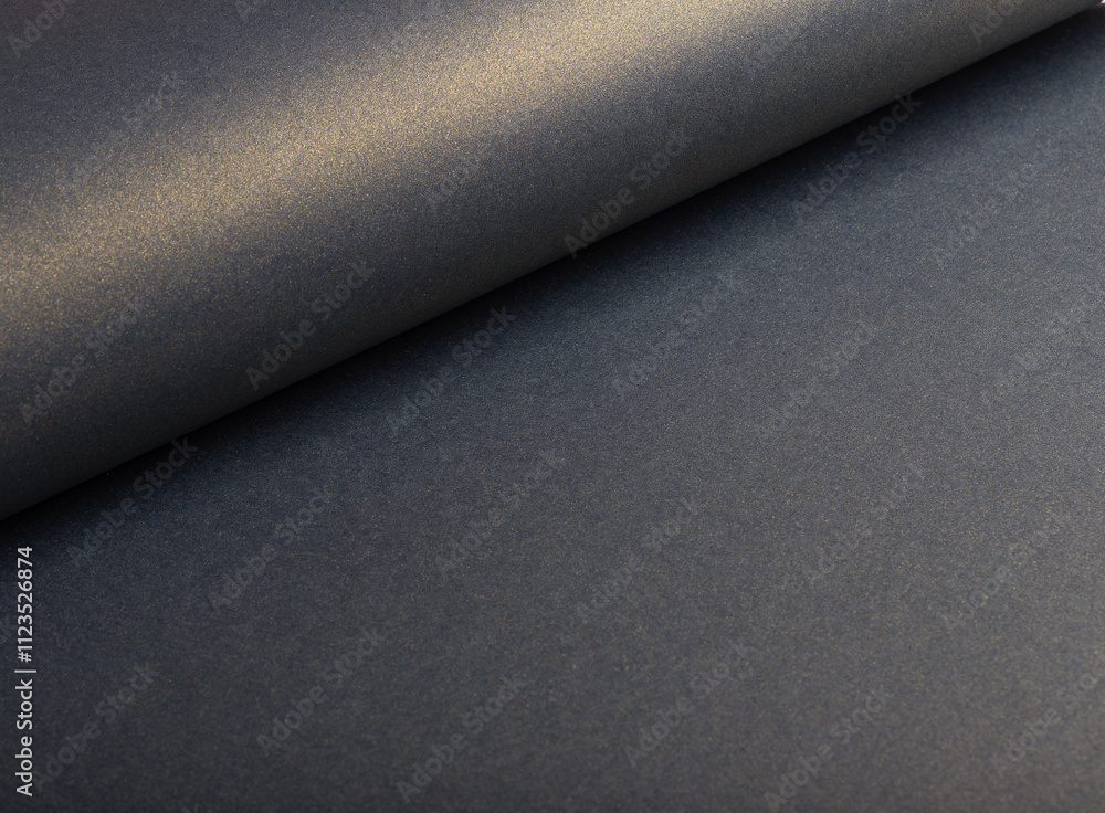 Poster luxurious navy paper background with a sleek gradient and subtle grainy texture. glossy metallic
