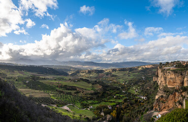 Fototapeta premium Stunning views around Ronda, Andalusia, Spain