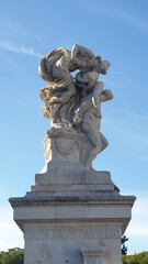 Obraz premium Italy, Rome, architecture, statues, work of art, history, marble, painting, fresco, temple, city, capital, museum