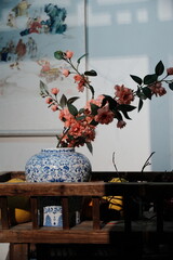 Traditional Chinese Courtyard Still Life