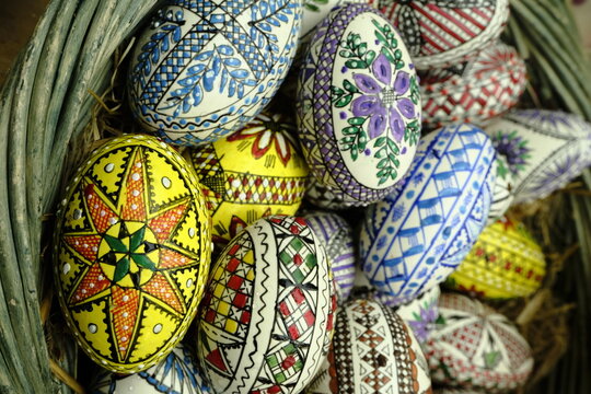 Catholic Eater.  Easter Eggs. 
Ostermarkt, Vienna, Austria.  
April 2024. 
