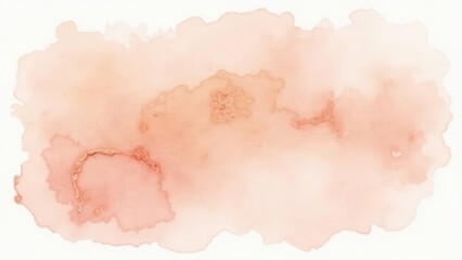 Obraz premium Soft golden blush textures. Dainty peach and rose gold watercolor splash with metallic highlights, Perfectly clear, no noise, 4k UHD quality.