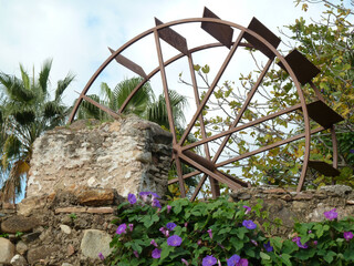 Old water mill for agricultural use