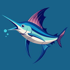 Naklejka premium fish in the water