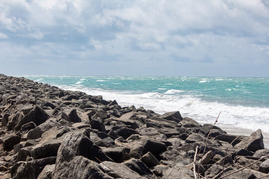 Arichal Munai(near Dhanushkodi) is the southern tip of Rameswaram Island in Tamil Nadu, India, It is a unique geographical point where the Bay of Bengal and the Indian Ocean converge