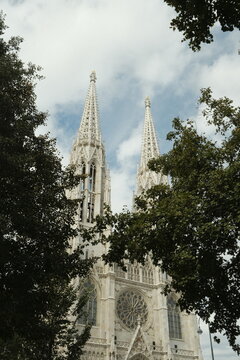 Votivkirche, Vienna, Austria. 