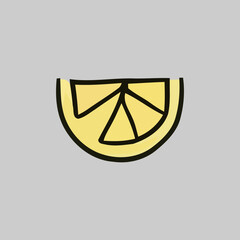 Hand-Drawn Vector Illustrations of Fresh Fruits - Colorful and Artistic Design