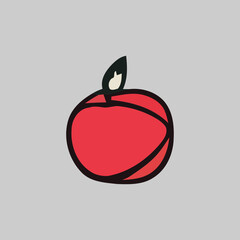 Hand-Drawn Vector Illustrations of Fresh Fruits - Colorful and Artistic Design