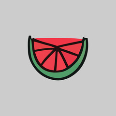 Hand-Drawn Vector Illustrations of Fresh Fruits - Colorful and Artistic Design