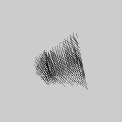 Dynamic Abstract Line Art - Brush Stroke Illustration with Fluid Motion