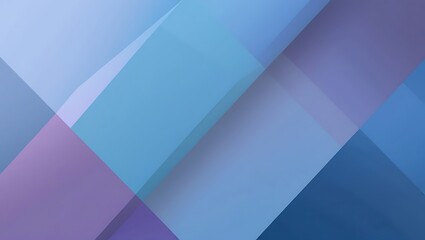 Obraz premium Abstract blue and purple geometric background. Generative Ai.
