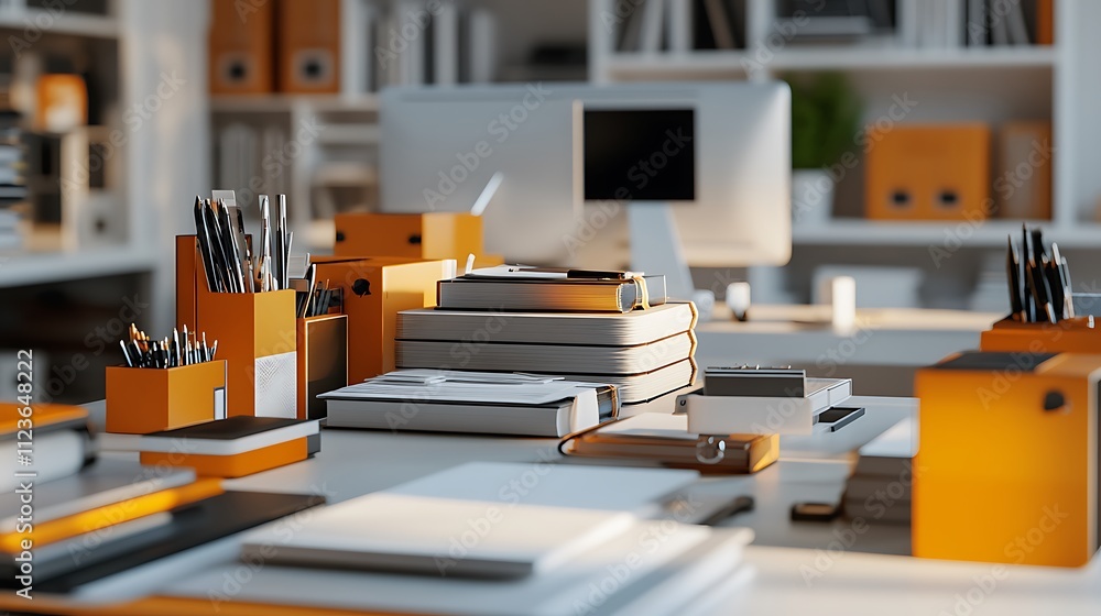 Poster advanced document management using smart devices and cloud-based collaboration, enhancing productivi