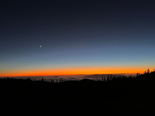 Fototapeta premium Sunset in Tenerife
