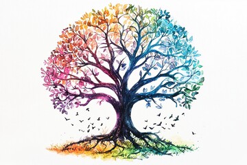 Obraz premium tree with leaves 