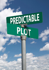 predictable plot sign