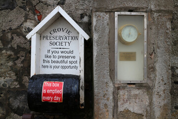 Small fishing village of Crovie - Aberdeenshire - Scotland - UK © Collpicto