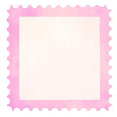 valentines day postage stamp illustration background pink 