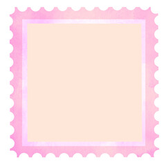 valentines day postage stamp illustration background pink 