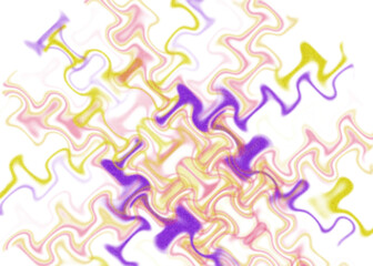 An abstract transparent iridescent color blur design element.