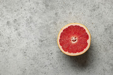 fresh red juicy grapefruit