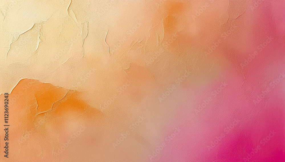 Poster abstract blend of warm colors creating a serene and calming atmosphere