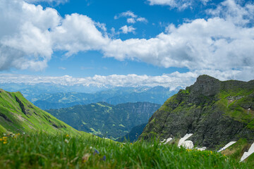 Fototapeta premium Panorama of the Alps