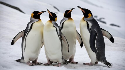 High-quality penguin images showcasing adorable poses in natural habitats. Perfect for creative projects, blogs, marketing campaigns, and more. Enhanced license available