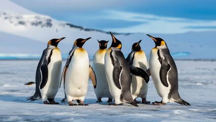 High-quality penguin images showcasing adorable poses in natural habitats. Perfect for creative projects, blogs, marketing campaigns, and more. Enhanced license available
