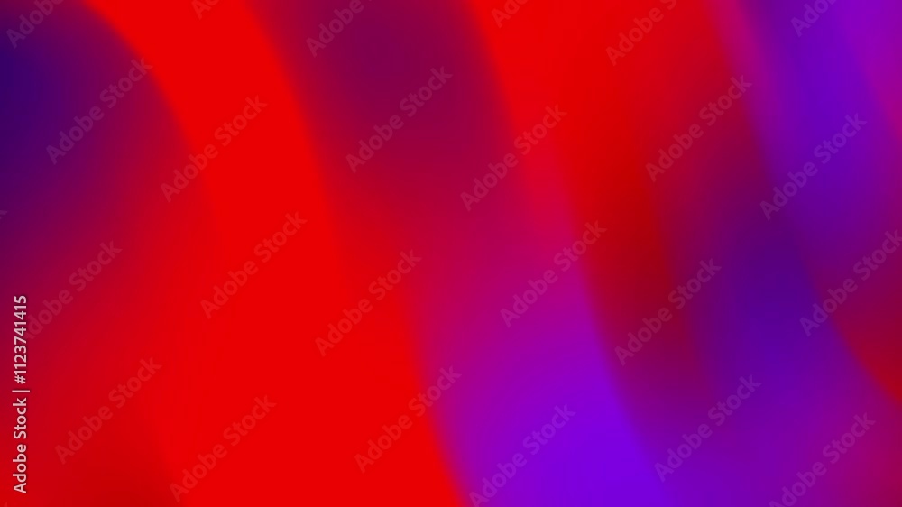 Aufkleber an abstract image featuring a smooth gradient transition between vibrant red and purple hues creatin