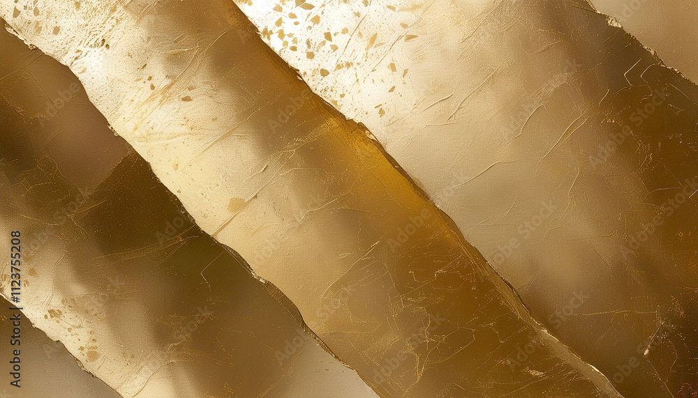 Poster golden waves of texture reflecting light create a mesmerizing visual experience