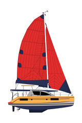 sail boat clip art for any use.