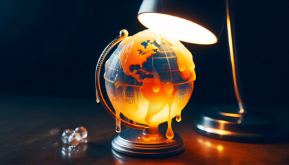 Melting Globe