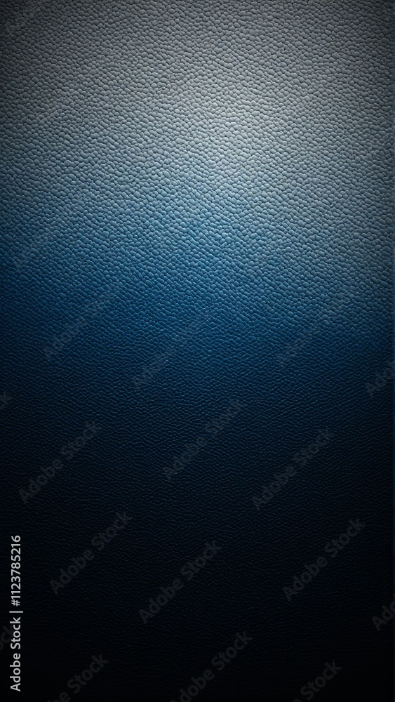 Poster textured blue gradient background with leather pattern for modern design projects