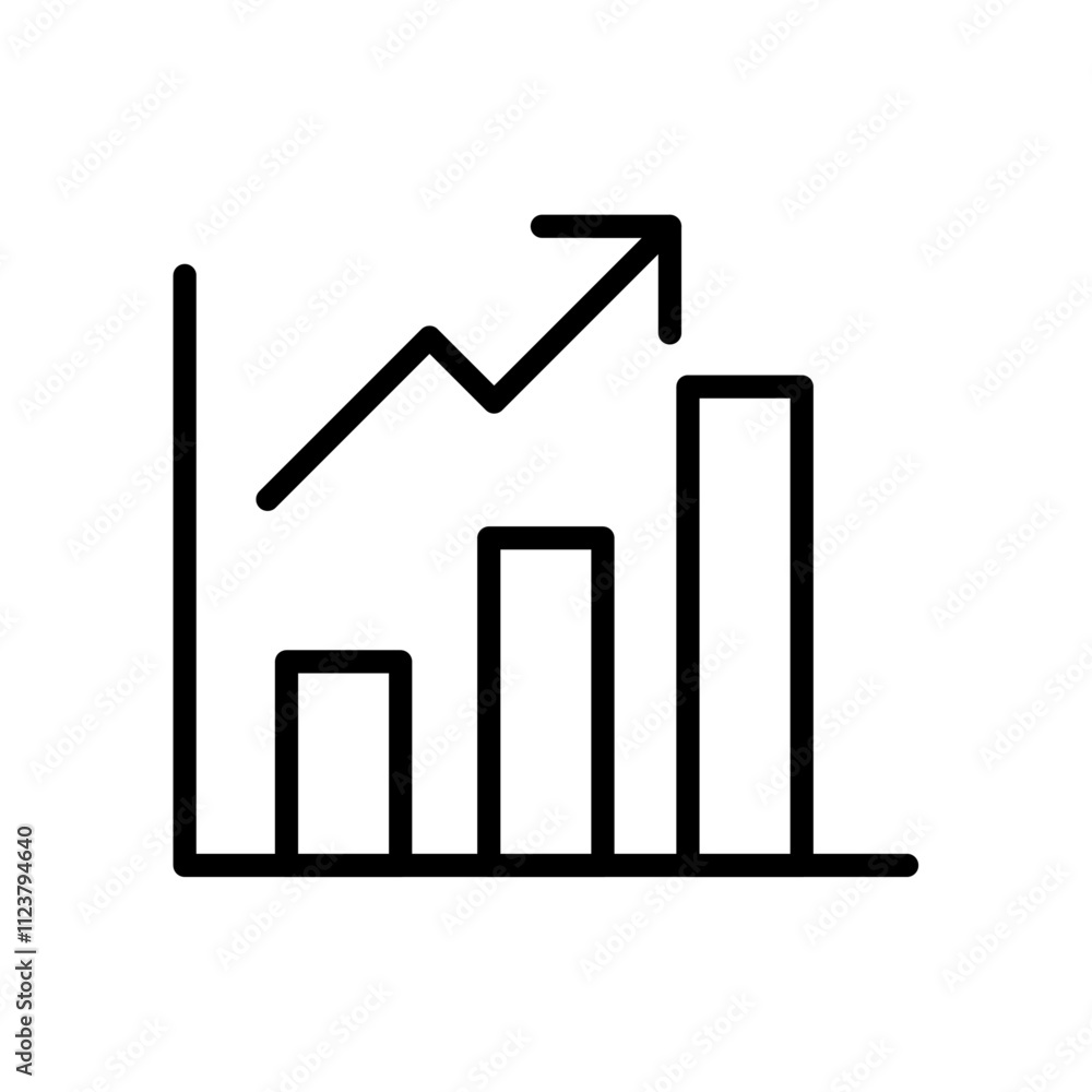 Aufkleber Yield icon Outline vector for web ui