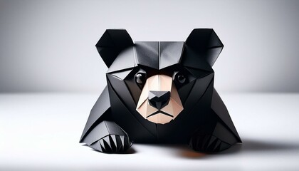 Fototapeta premium origami bear