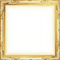 Obraz premium Luxury gold border copy space area