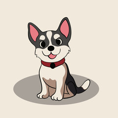 dog vector illustration element design