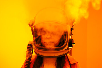 Cosmonaut helmet