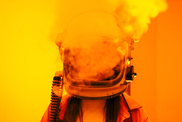 Cosmonaut helmet