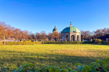 The Hofgarten (Court Garden) is a garden in the center of Munich, located between the Residenz and the Englischer Garden in Munich, German