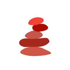 colorful stacked stones